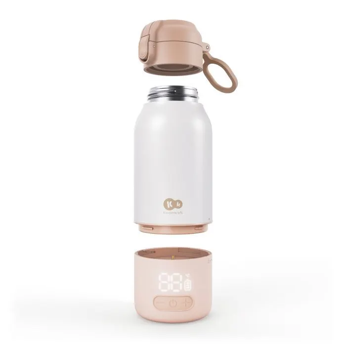 Підігрівач Kinderkraft Gaja 2-в-1 Beige портативний для молока і термос (KEGAJA00BEG0000) (5902533931385) зображення 3