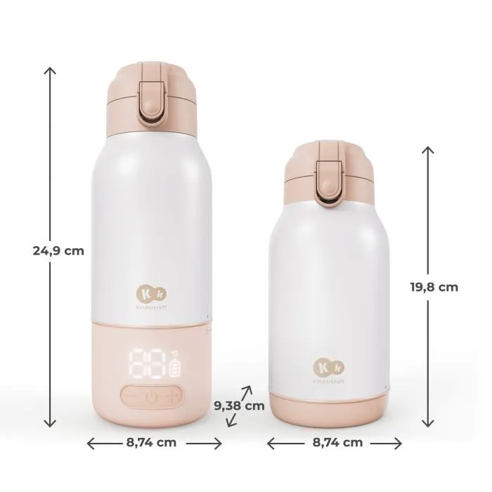Підігрівач Kinderkraft Gaja 2-в-1 Beige портативний для молока і термос (KEGAJA00BEG0000) (5902533931385) зображення 8