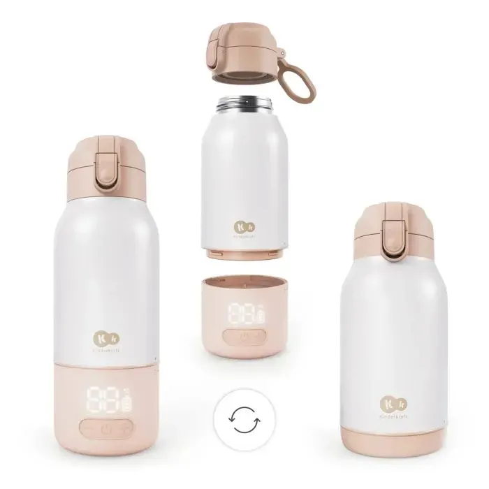 Підігрівач Kinderkraft Gaja 2-в-1 Beige портативний для молока і термос (KEGAJA00BEG0000) (5902533931385) зображення 9