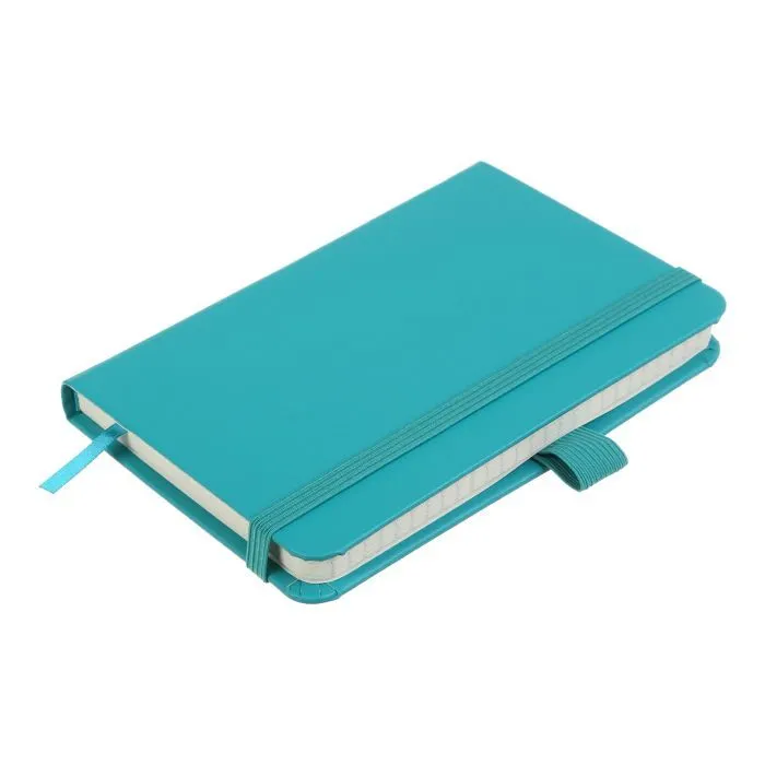 Книга записна Buromax ETALON 95 х 140 мм, 96 аркушів, клітинка, бірюзовий (BM.296160-06) зображення 3