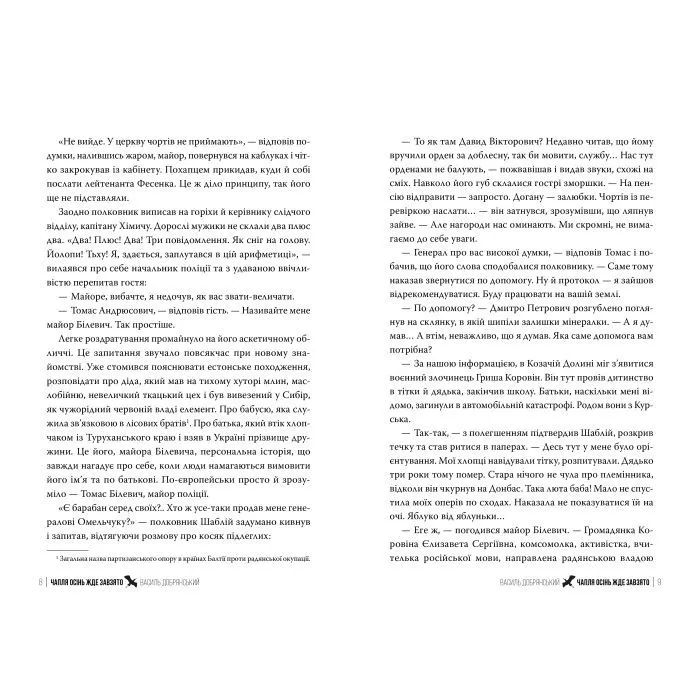 Книга Чапля осінь жде завзято - Василь Добрянський Видавництво РМ (9786178639730) зображення 4