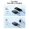 Батарея універсальна JOYROOM 10000mAh, 22.5W, PD, QC, built-in USB-C cable, Black (JR-PBF17) зображення 6