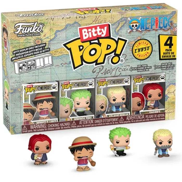 Фігурка Funko Pop набір Bitty POP! - Луффі (4 фігурки в ас.) (86892)