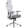 Офісне крісло Mealux D1 Duo Air Fabric Grey (HF-D1 Duo F/G)