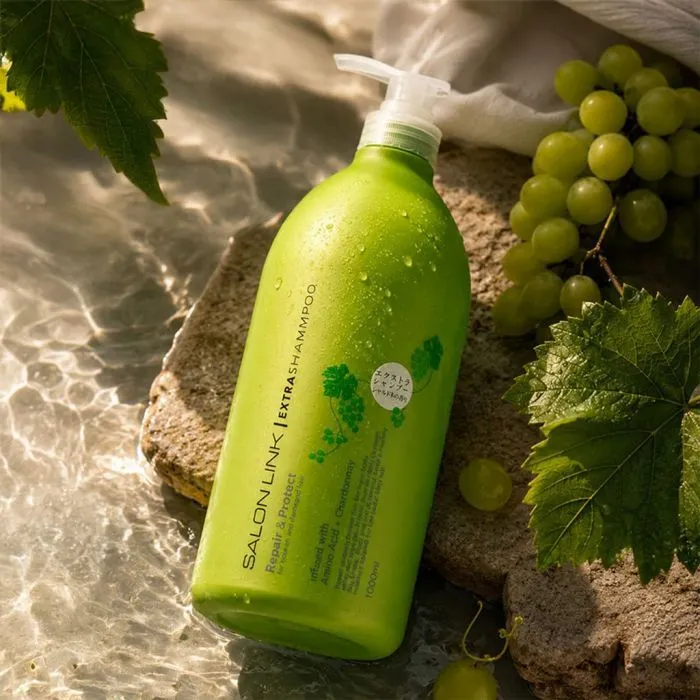 Шампунь Kumano Cosmetics Salon Link Extra Repair & Protect Chardonnay 1000 мл (4513574043626) зображення 2