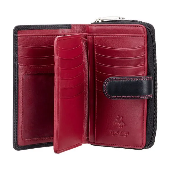 Кошелек Visconti CD22 Ruby Black Red (CD22 BLK/RED) изображение 3