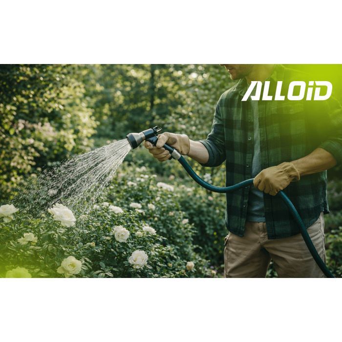Шланг для поливу Alloid армований, 3-шаровий, Emerald Dragonfly, 3/4", 50м (WH-63309) зображення 5
