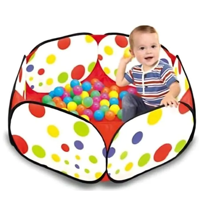 Розвиваюча іграшка Iggy Ziggy Манеж дитячий Ball Pool з кулькам (3858894672349)