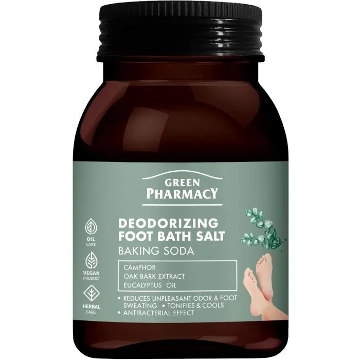 Сіль для ванн Green Pharmacy Deodorizing Foot Bath Salt 400 г (4823015947018)