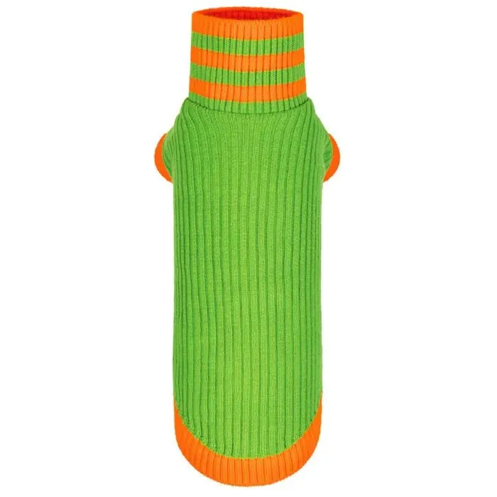 Светр для тварин Pet Fashion Rob XS зелений (4823082447343)