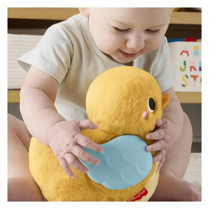 Розвиваюча іграшка Fisher-Price Розвивальне каченя 4-в-1 "Обіймай та повзи" (JMX99) зображення 5