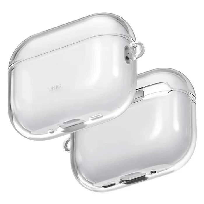 Чохол для навушників Uniq Чохол UNIQ Glase для AirPods Pro 3 Прозорий UNIQ-AIRPODSPRO3-GLSGCLR 8886463696798 (8886463696798)