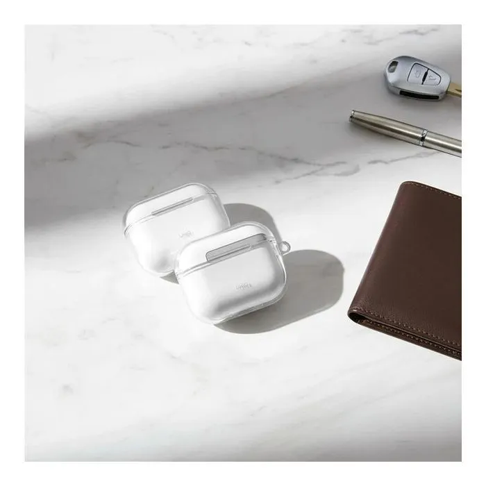 Чохол для навушників Uniq Чохол UNIQ Glase для AirPods Pro 3 Прозорий UNIQ-AIRPODSPRO3-GLSGCLR 8886463696798 (8886463696798) зображення 3