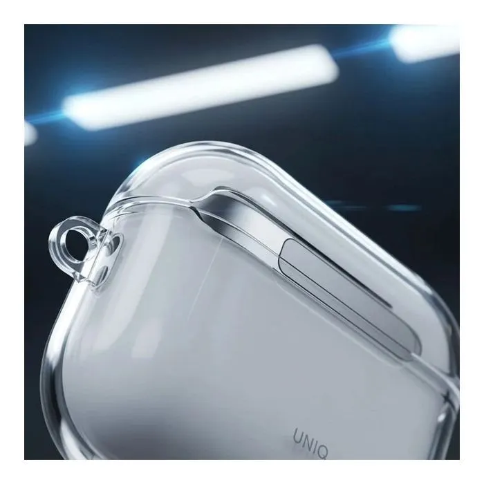 Чохол для навушників Uniq Чохол UNIQ Glase для AirPods Pro 3 Прозорий UNIQ-AIRPODSPRO3-GLSGCLR 8886463696798 (8886463696798) зображення 4