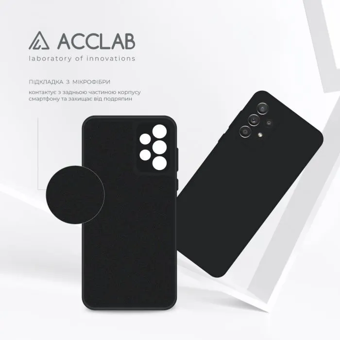 Чохол до мобільного телефона ACCLAB SoftShell Samsung Galaxy A72 Black (1283126560880) зображення 5