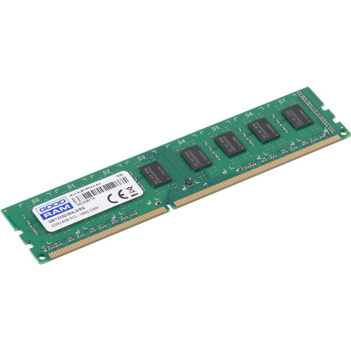 Модуль пам'яті для комп'ютера DDR3 8GB 1333 MHz Goodram (GR1333D364L9/8G) зображення 2