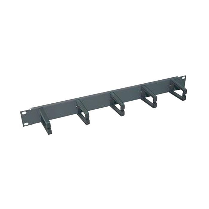 Кабельний організатор 19" 1U односторонний 5 колец Zpas (WNK-811-101)