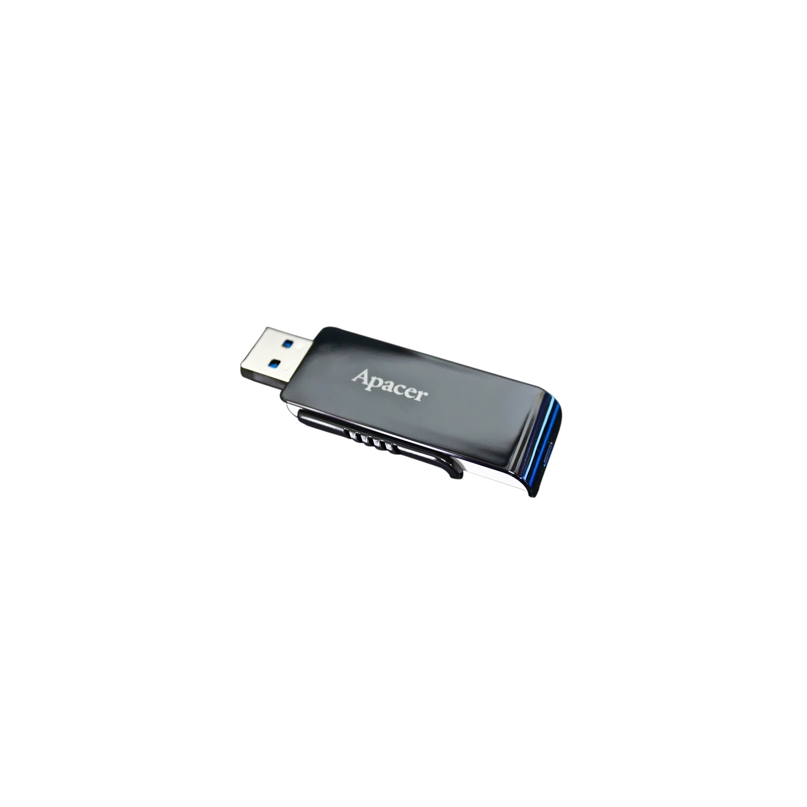 USB флеш накопичувач Apacer 8GB AH350 Black RP USB3.0 (AP8GAH350B-1) зображення 9
