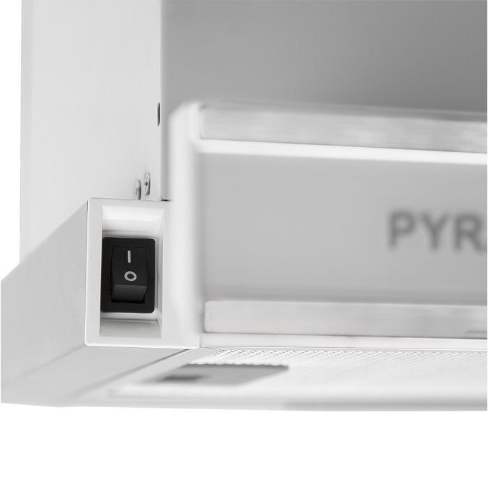 Витяжка кухонна Pyramida TL 50 G IX WH зображення 4