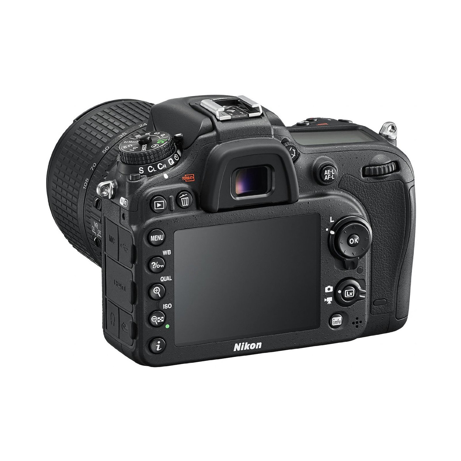 Цифровий фотоапарат Nikon D7200 AF-S DX 18-105 Kit (VBA450K001) зображення 3