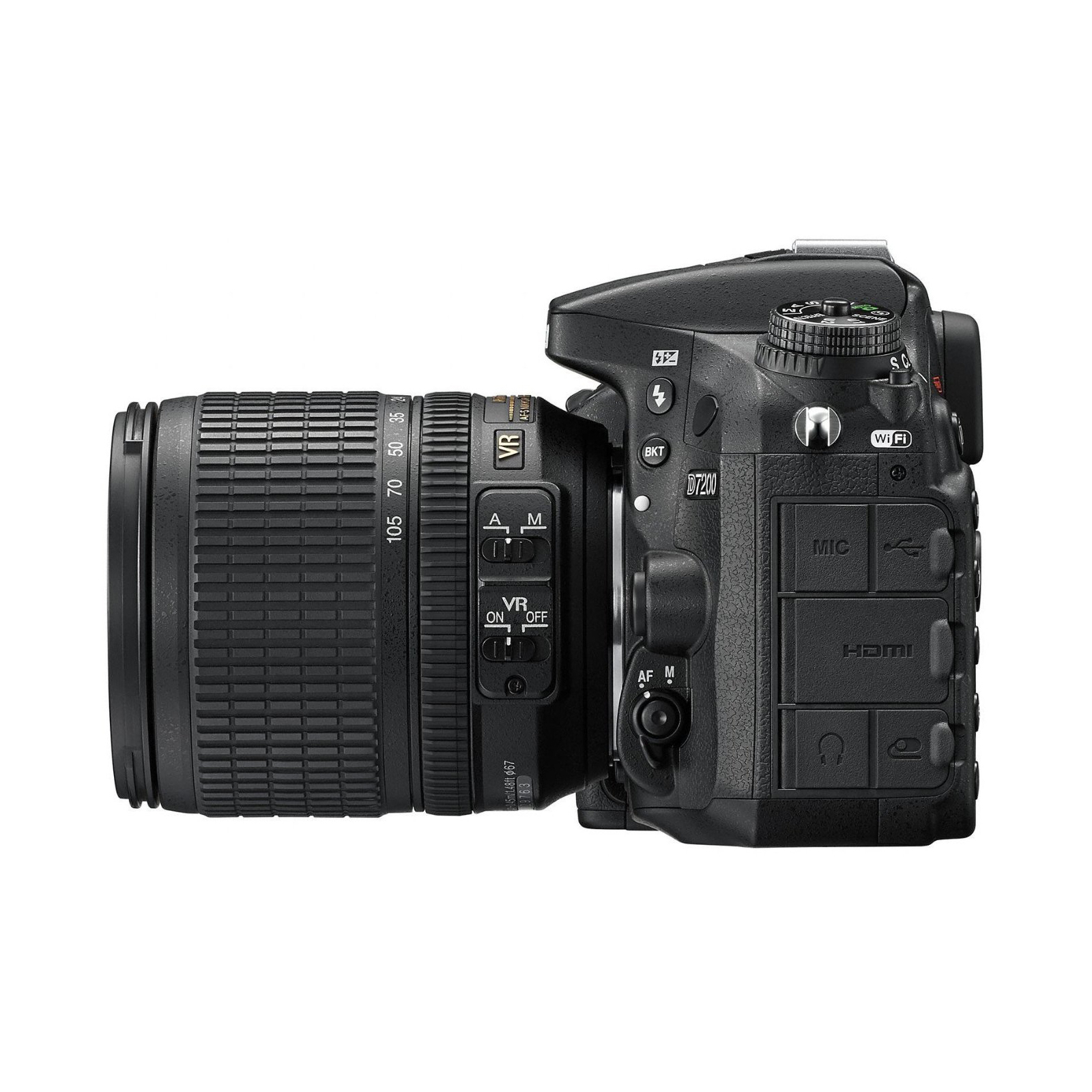 Цифровий фотоапарат Nikon D7200 AF-S DX 18-105 Kit (VBA450K001) зображення 5