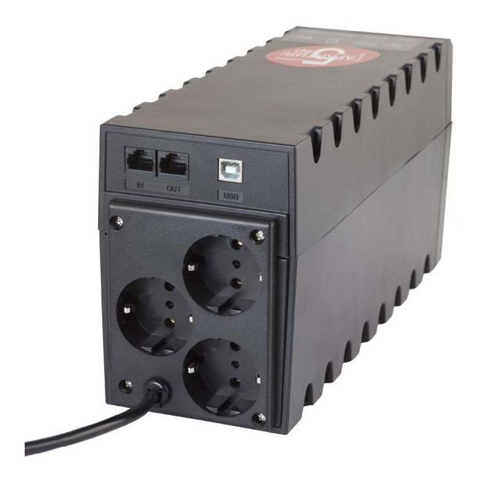 Пристрій безперебійного живлення Powercom RPT-800AP Schuko зображення 2