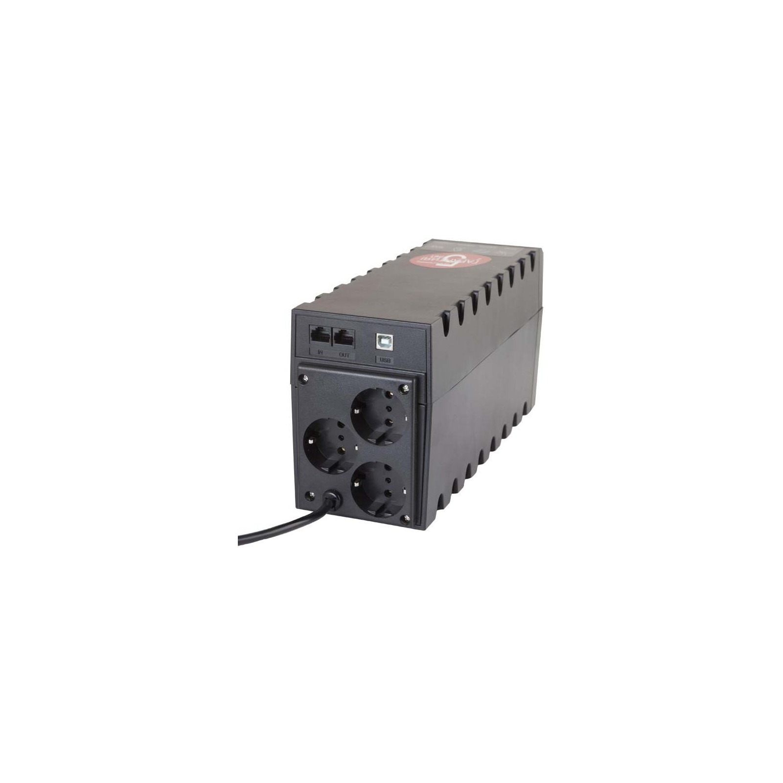 Пристрій безперебійного живлення Powercom RPT-800AP Schuko зображення 2