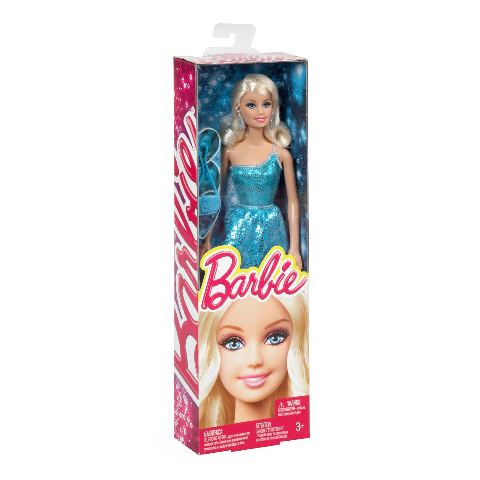 Кукла Barbie Блестящая в бирюзовом платье (T7580-2) изображение 3