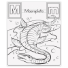 Набір для творчості Melissa&Doug Гигантская раскраска с динозаврами Английский алфавит (MD19111) зображення 2