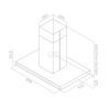 Витяжка кухонна Elica JOY ISLAND BLIX/A/90X60 зображення 3