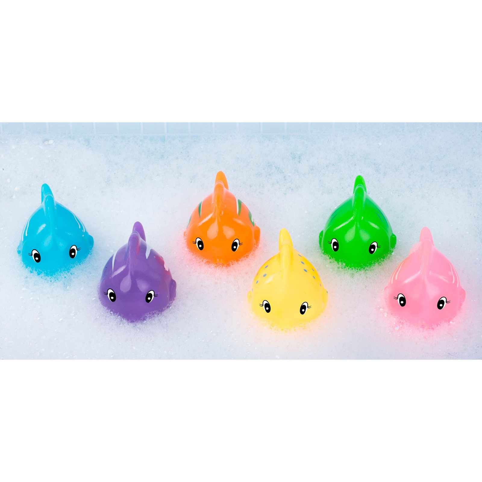 Игрушка для ванной BeBeLino Цветные рыбки (57090) изображение 7