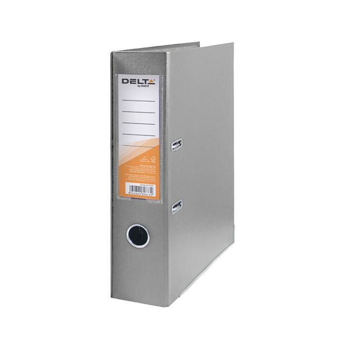Папка - регистратор Delta by Axent PP 7,5 cм, assembled, gray (D1714-03C)