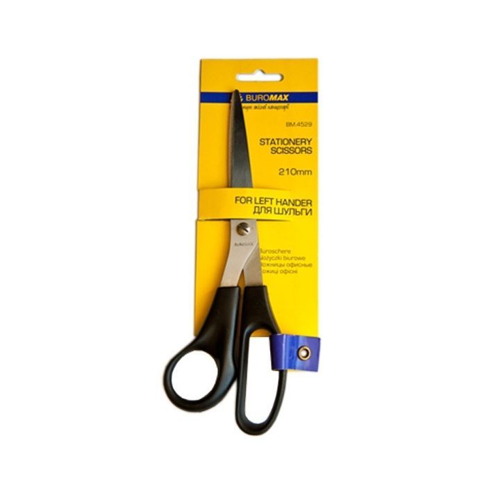 Ножницы Buromax 210мм, for LEFT-handers (BM.4529) изображение 2