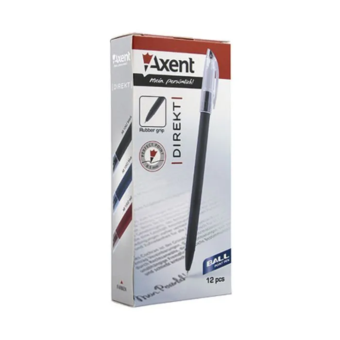 Ручка кулькова Axent Direkt, blue (AB1002-02-А) зображення 2