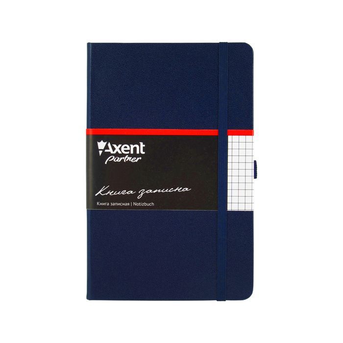 Книга записная Axent Partner, 125*195, 96sheets, square, blue (8201-02-А)
