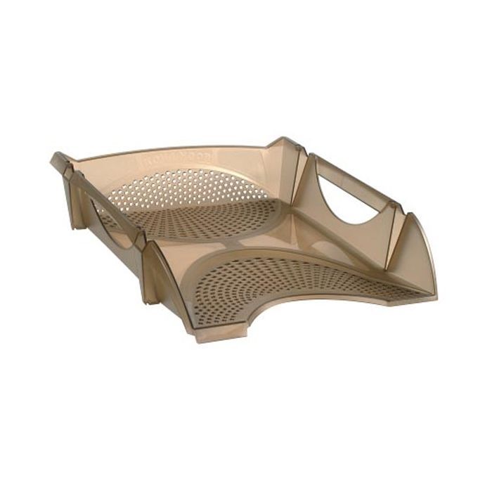 Лоток для паперів Koh-i-Noor horizontal, transparent brown (754143)