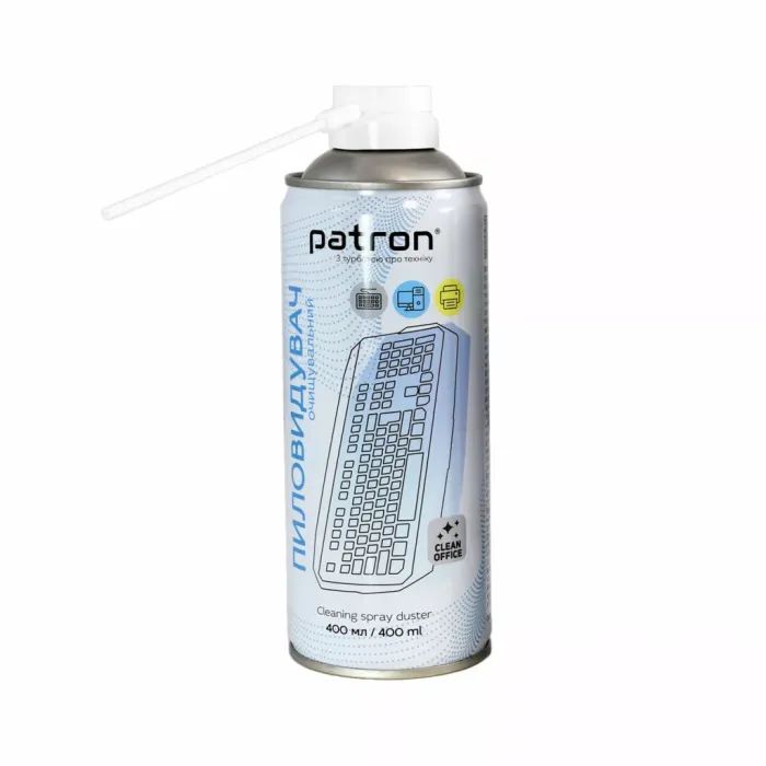 Чистящий сжатый воздух spray duster 400ml Patron (F3-020)