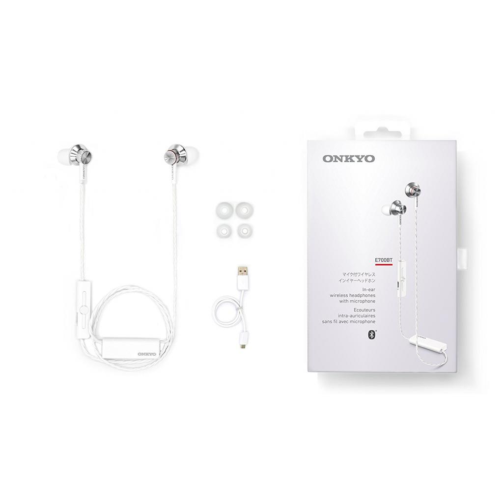 Навушники Onkyo E700BTW Mic White (E700BTW/00) зображення 4