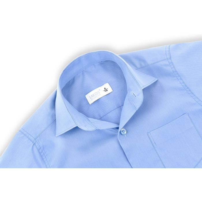Рубашка детская Lakids с коротким рукавом (1552-140B-blue) изображение 3