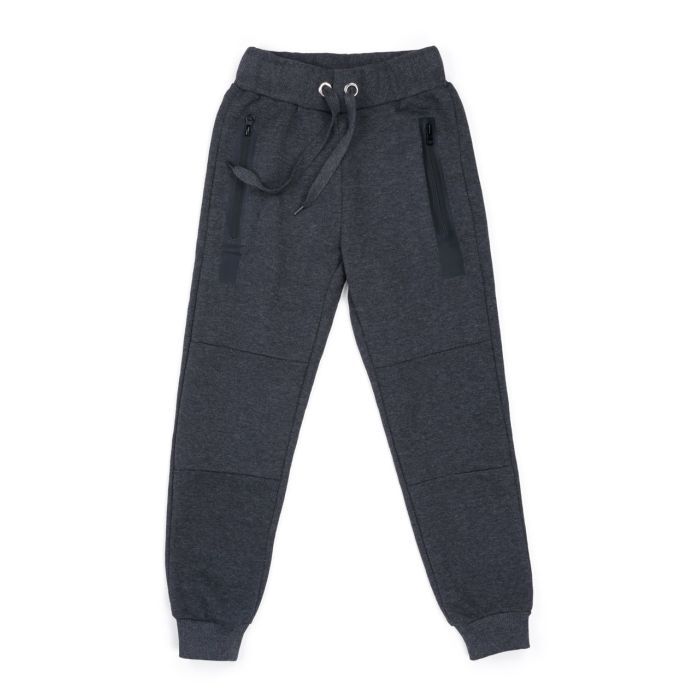 Штаны детские Breeze на манжетах и с молнией (9984-152B-gray)