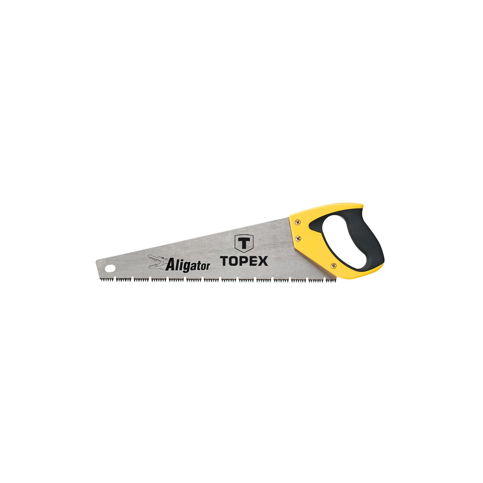 Ножовка Topex по дереву, 400 мм, "Aligator", 7TPI (10A441)