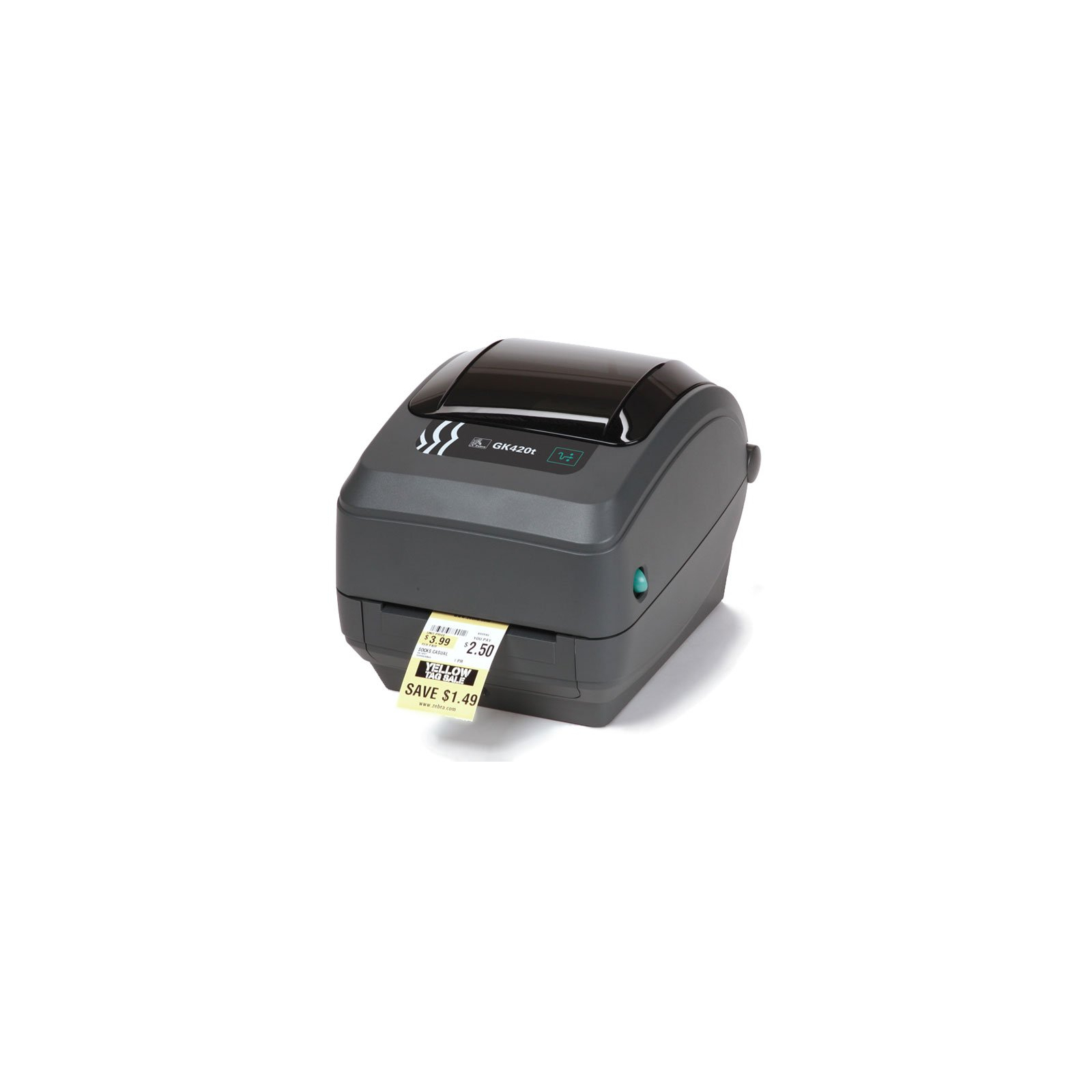 Принтер етикеток Zebra GK420t USB, Serial, Ethernet (GK42-102220-000) зображення 2