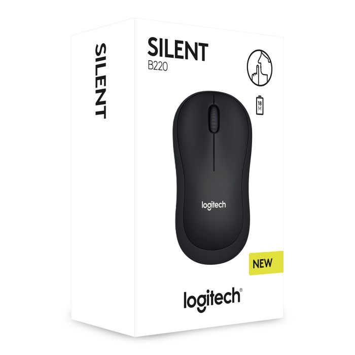 Мишка Logitech B220 Silent Black (910-004881) зображення 5