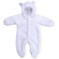 Человечек детский ТМ МиЯ флисовый (1111203-74-white)