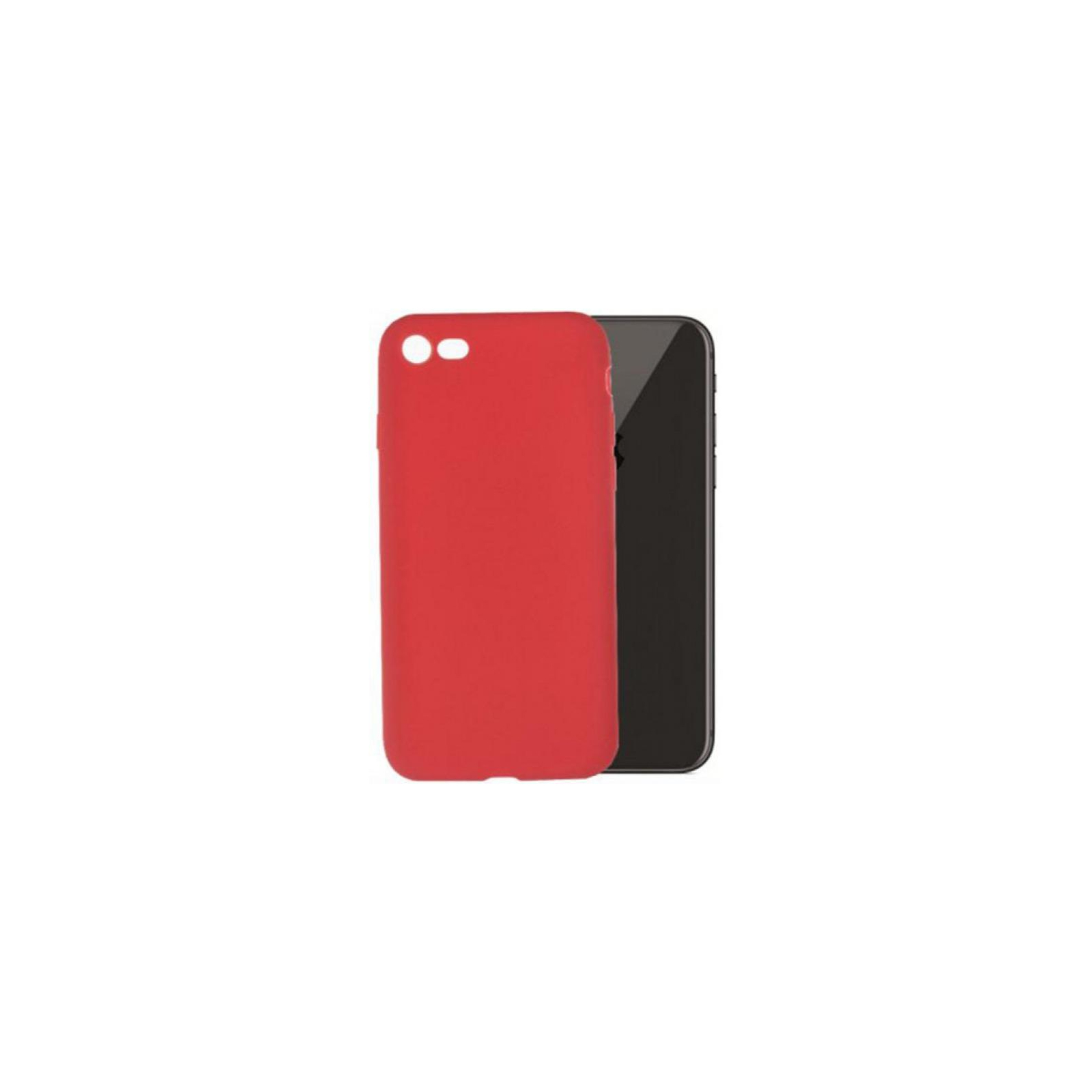Чехол для мобильного телефона ColorWay ultrathin TPU case for Apple iPhone 8 red (CW-CTPAI8-RD) изображение 3