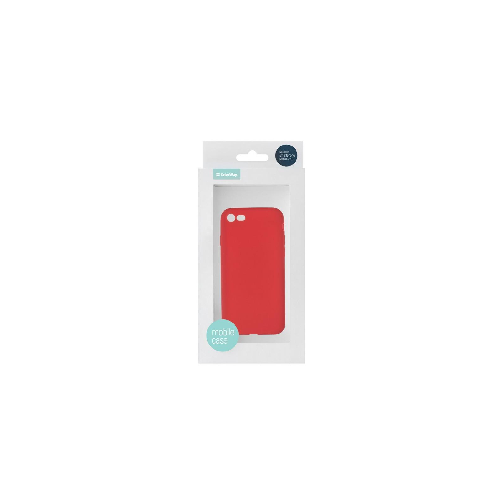Чехол для мобильного телефона ColorWay ultrathin TPU case for Apple iPhone 8 red (CW-CTPAI8-RD) изображение 4