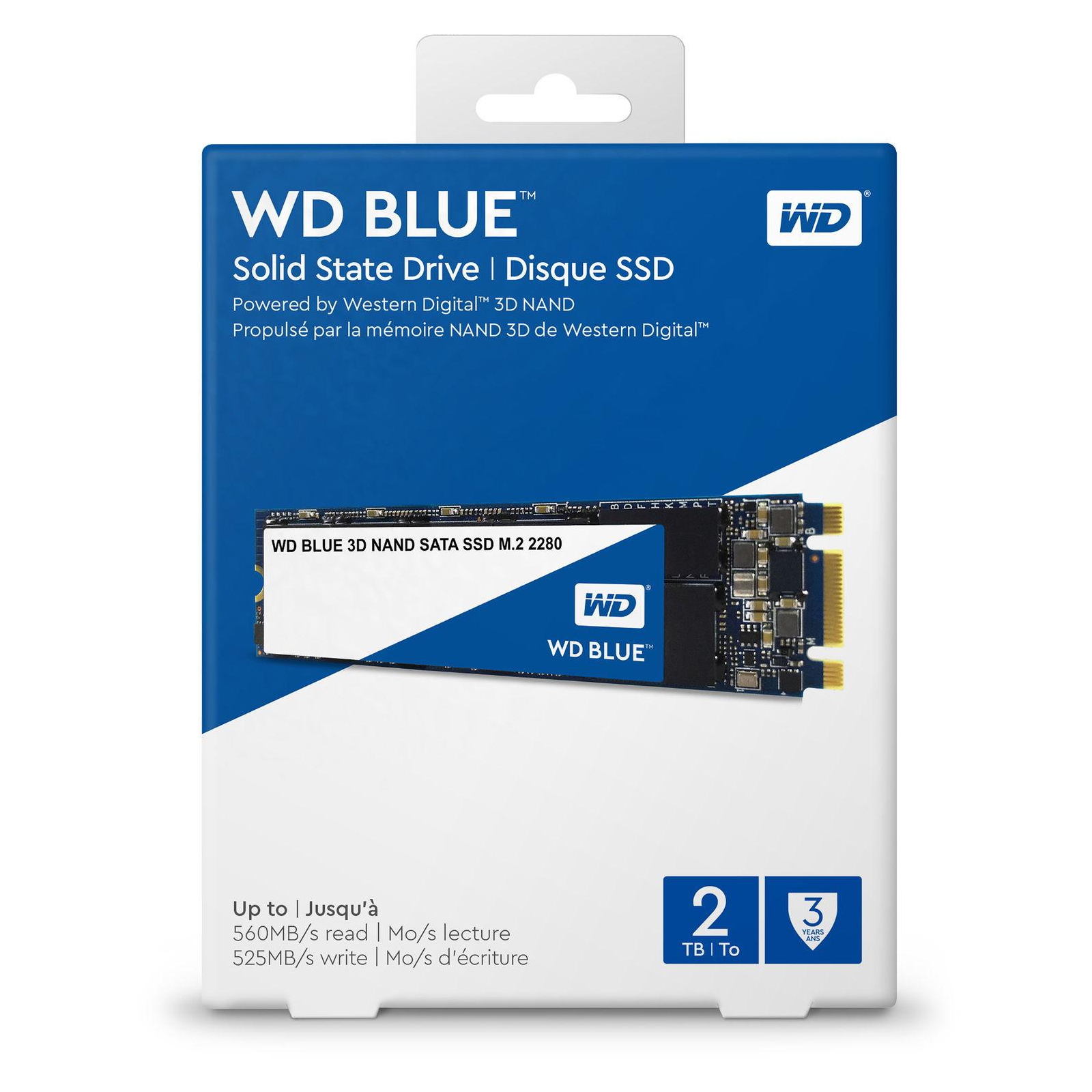Накопичувач SSD M.2 2280 250GB WD (WDS250G2B0B) зображення 2
