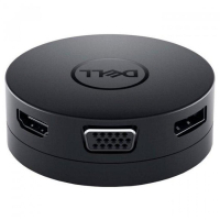 Порт-репликатор Dell DA300 USB-C to HDMI/VGA/DP/Ethernet/USB-A/USB-C (492-BCJL) изображение 2