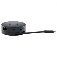 Порт-репликатор Dell DA300 USB-C to HDMI/VGA/DP/Ethernet/USB-A/USB-C (492-BCJL) изображение 3
