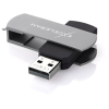 USB флеш накопичувач eXceleram 8GB P2 Series Gray/Black USB 2.0 (EXP2U2GB08) зображення 2